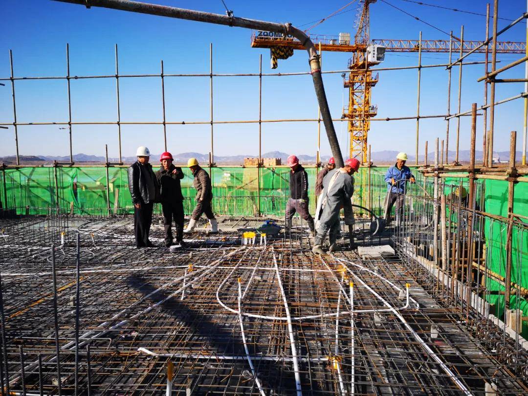 冰雪鑄匠心——萬嘉建設(shè)集團冬季施工攻堅紀實